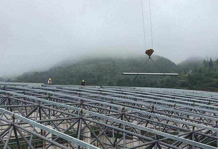 新泰网架施工